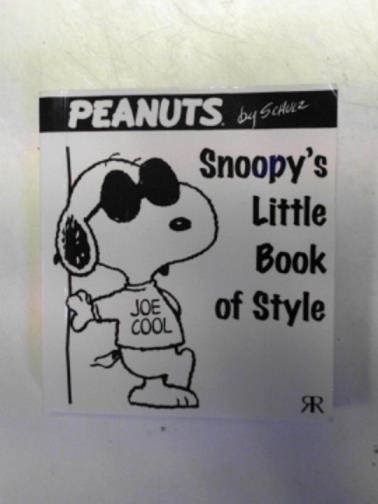 Snoopy's little book of style - SCHULZ, Charles M.