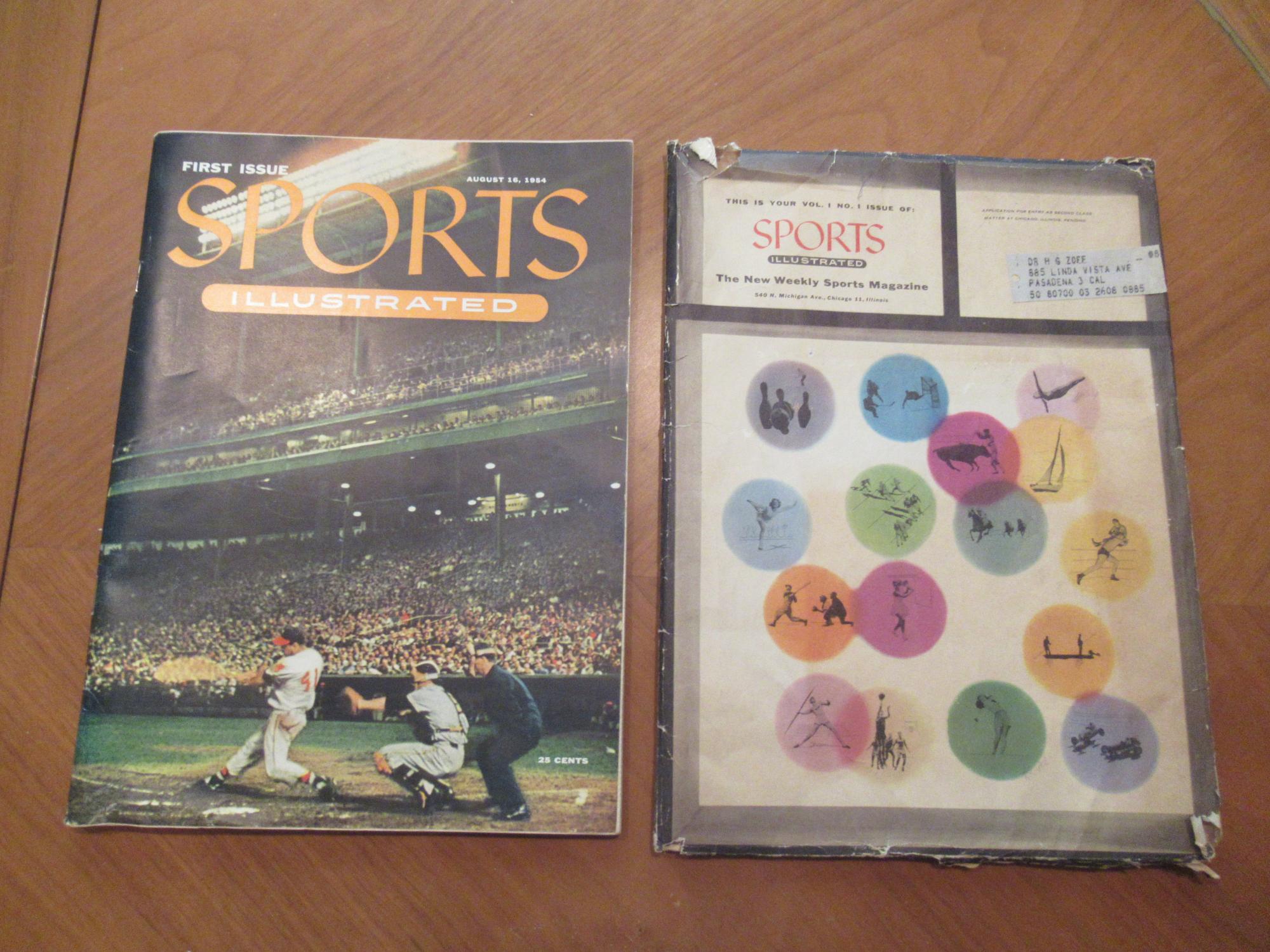 Sports Illustrated, First Issue In Original Illustrated Mailing