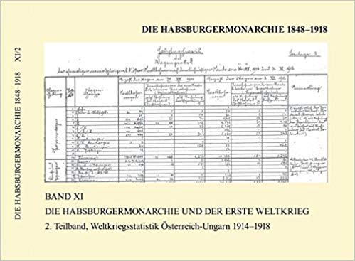 Die Habsburgermonarchie 1848-1918. Band XI: Die Habsburgermonarchie und der Erste Weltkrieg - RUMPLER Helmut, SCHMIED-KOWARZIK Anatol (Hg.)