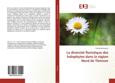 La diversité floristique des halophytes dans la région Nord de Tlemcen - Chahrazed Hassaine