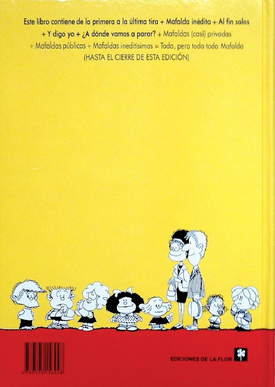 Toda Mafalda (Spanish Edition) by Quino: Excelente