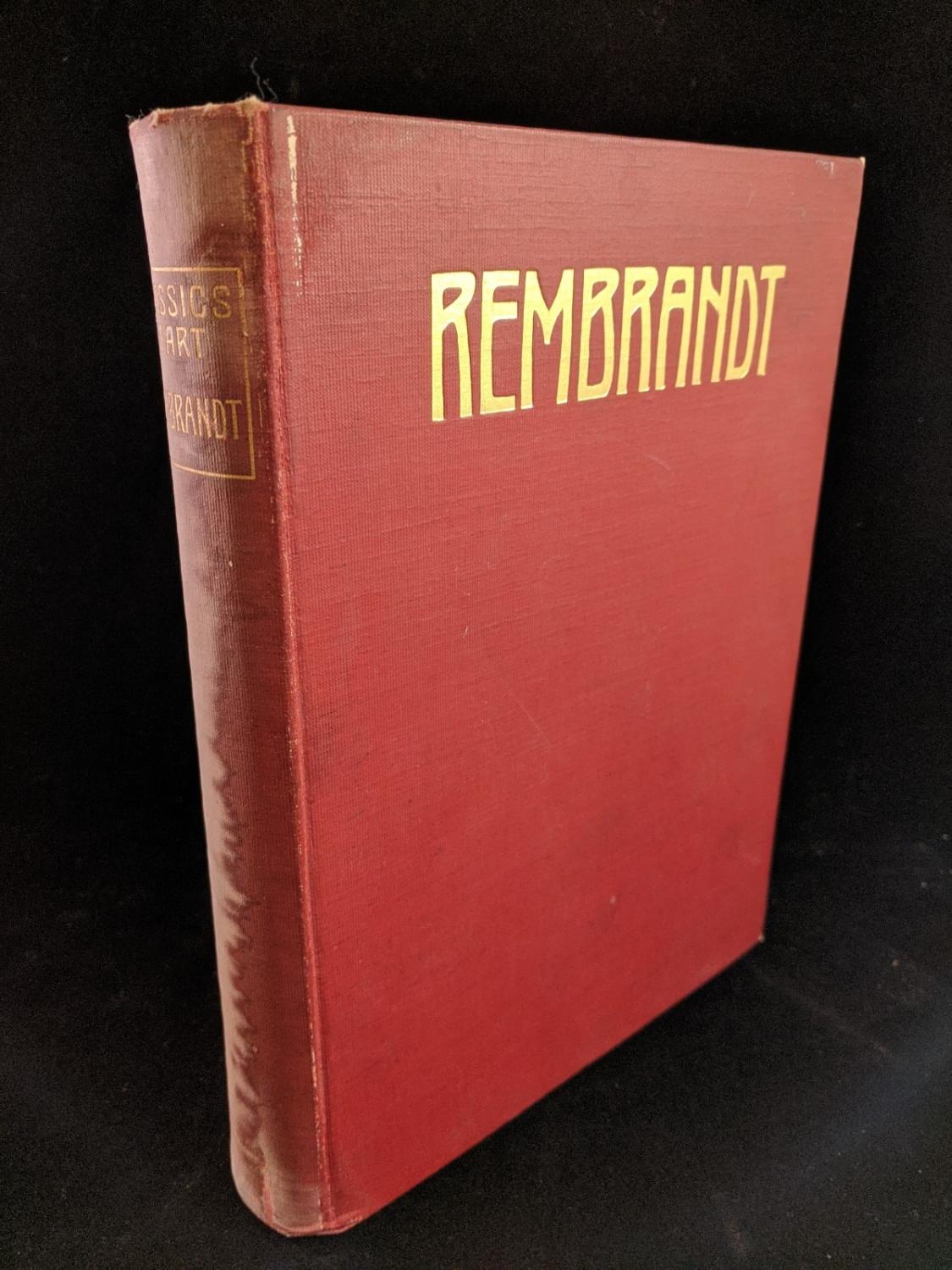 The Work of Rembrandt Reproductions in 643 Illustrations by Rosenberg