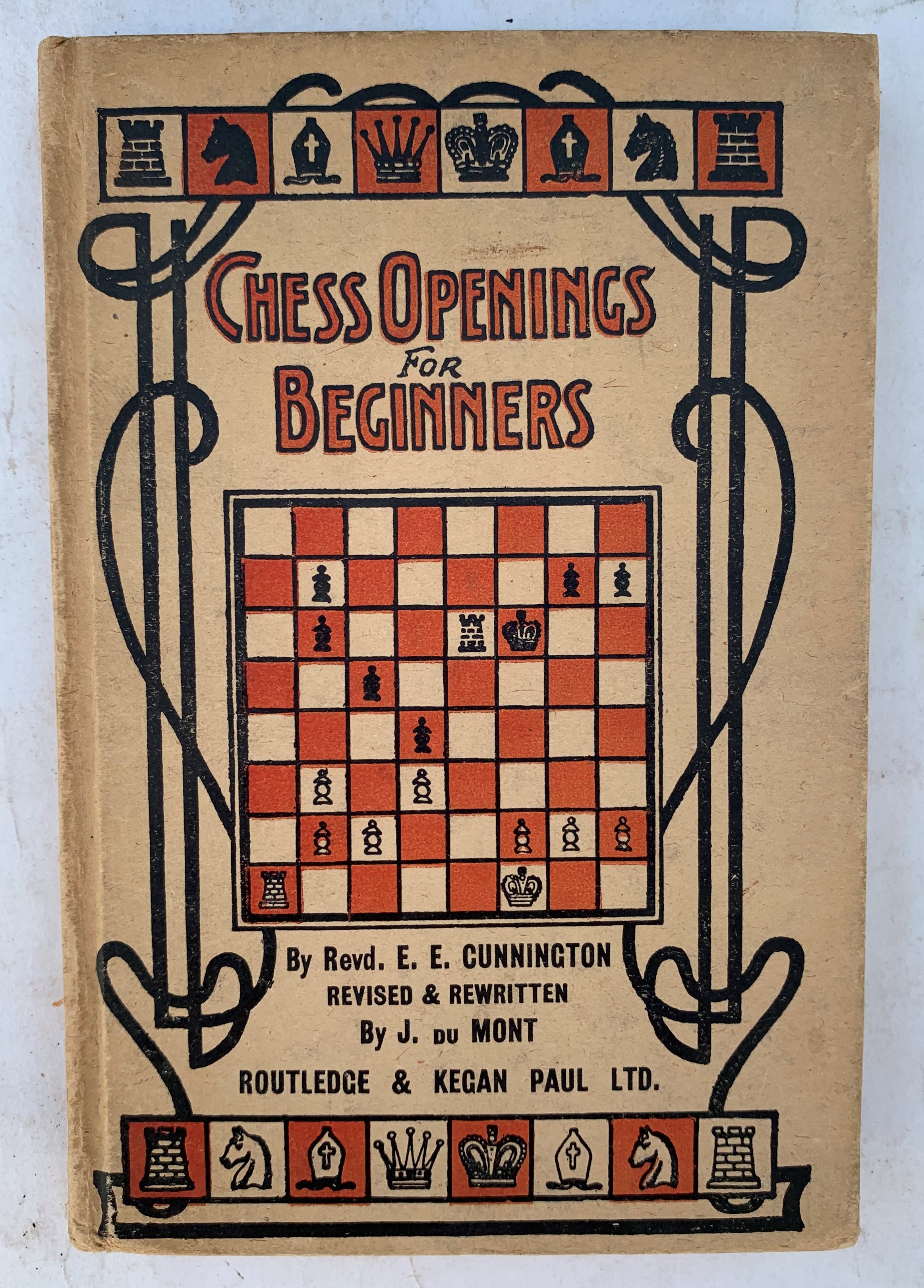 rev e e cunnington - chess openings for beginners - AbeBooks