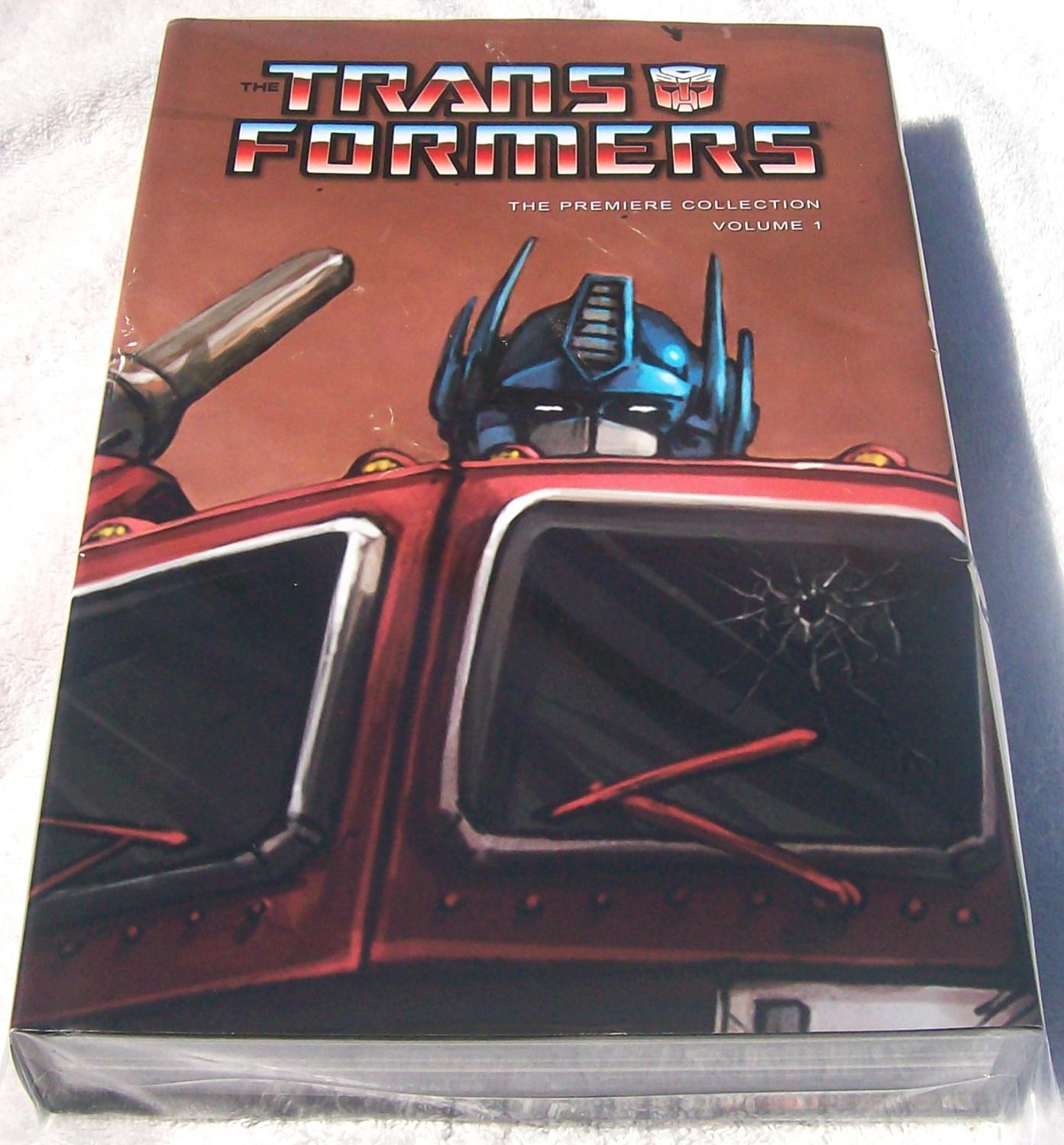 Transformers Premiere Collection Vol 1 Special Edition Hardcover w/ Dust Jacket and Signed Tip-in Plate Rare HC DJ HB IDW Publishing 2007 - Simon Furman
