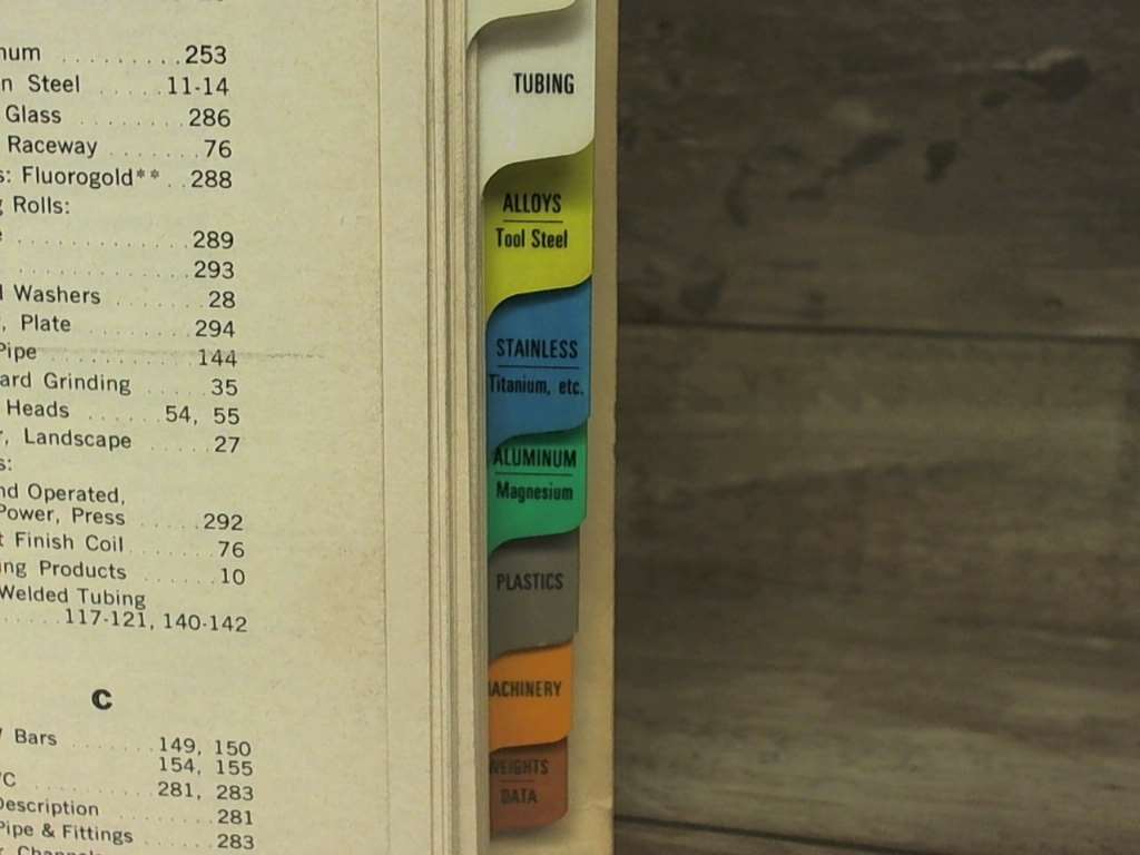 Ryerson Stock List (Steel, Aluminum, Special Metals, Plastics