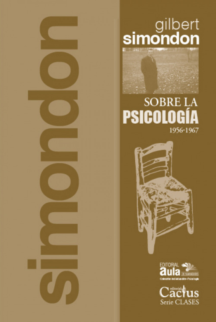 Sobre la psicologia 1956-1967 - Simondon, Gilbert