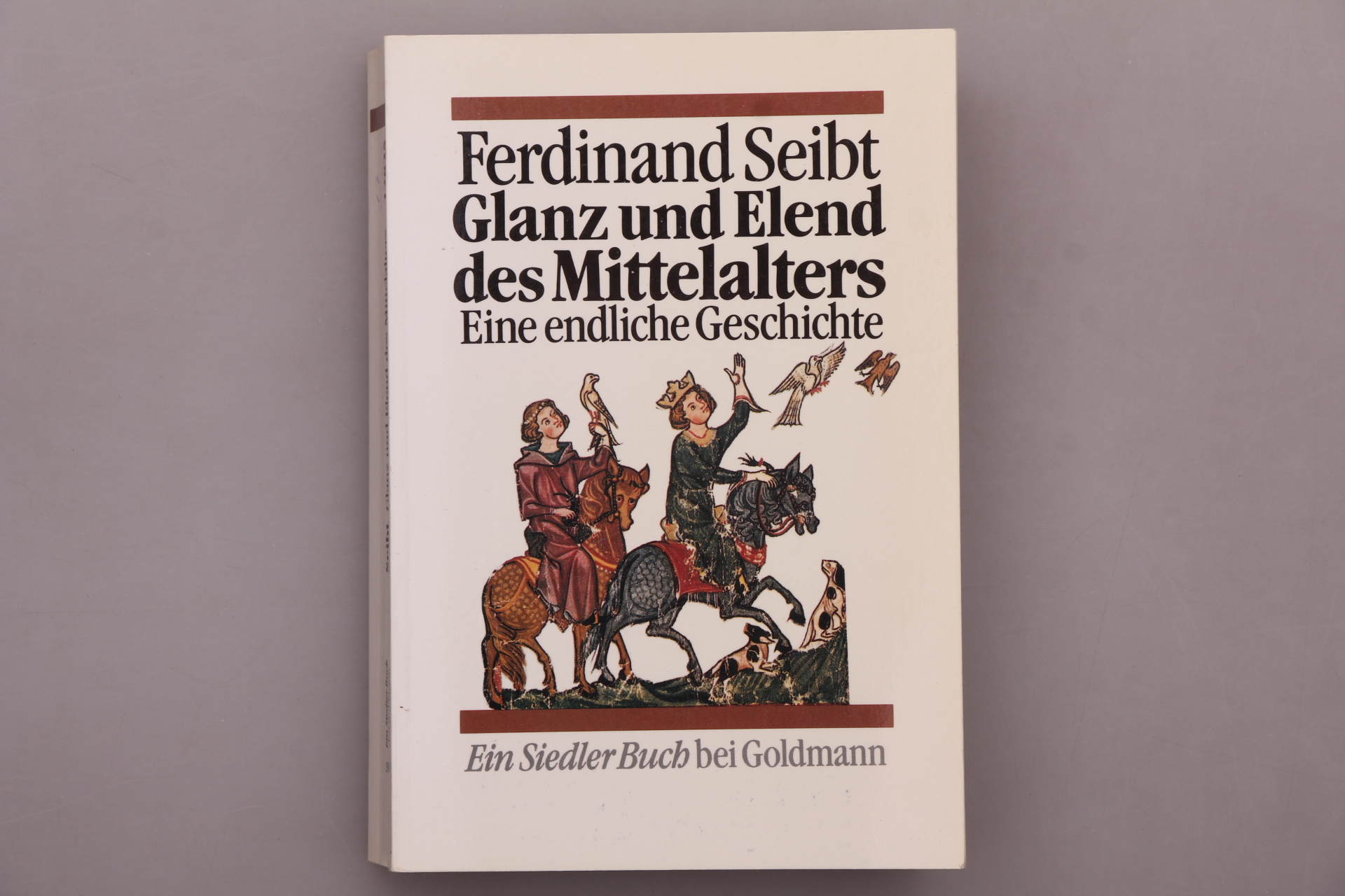 GLANZ UND ELEND DES MITTELALTERS. Eine endliche Geschichte - Seibt, Ferdinand