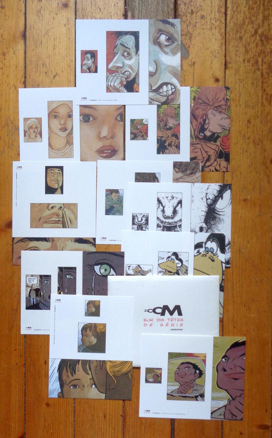 Zoom sur dix têtes de série. Collectif - Ferrandez, Warnauts/Raives, Rossi/Giraud, Tito, Tanka, Sokal, André Taymans, Wurm/Desberg, Constant/Vandam,