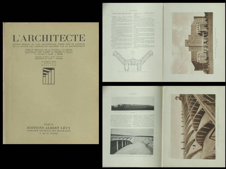 L'ARCHITECTE - MARS 1930 - DAMMARIE LES LYS, USINE RADIATEURS ...