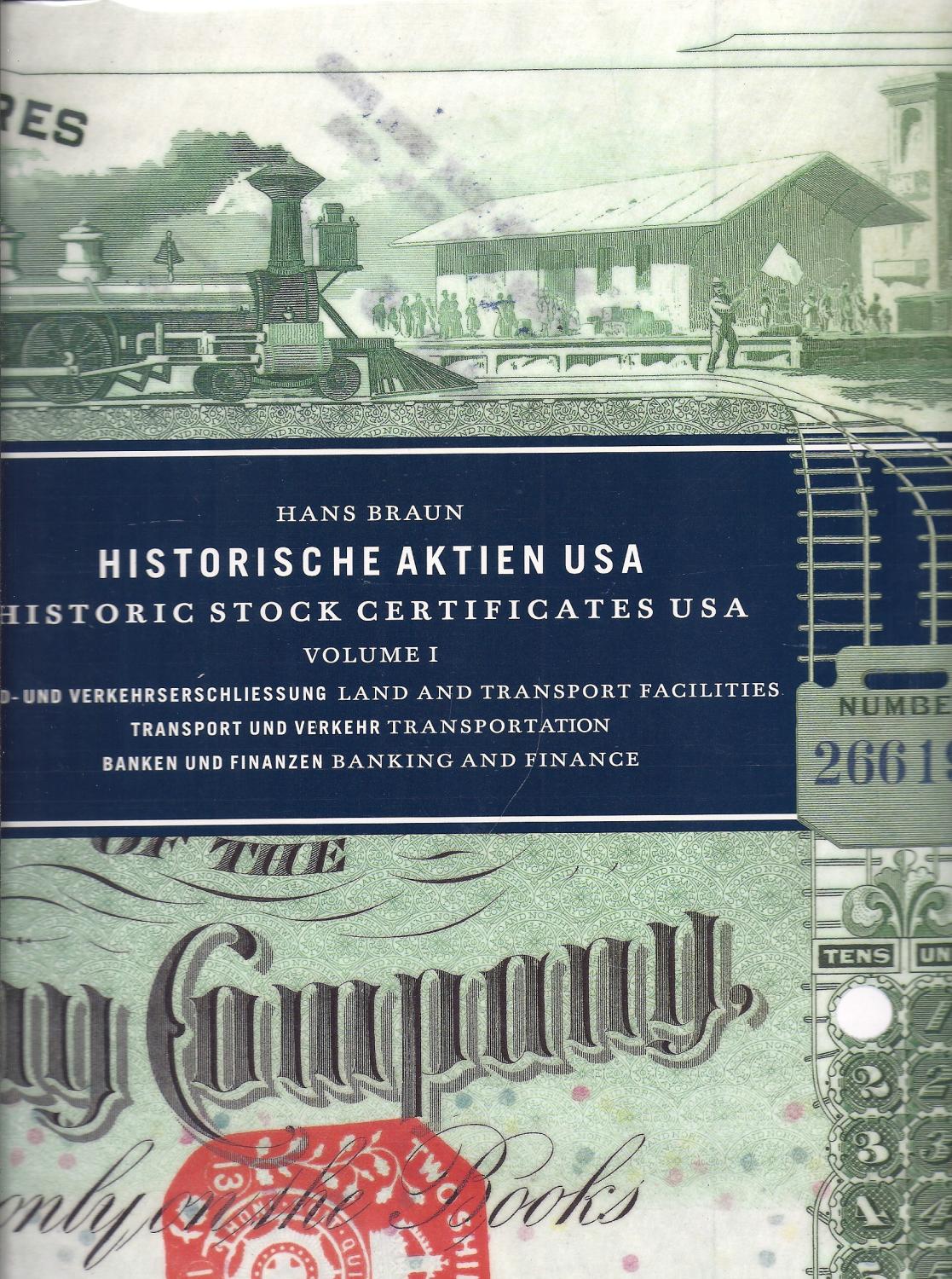 Braun Hans Historische Aktien Historic Stock Certificates Abebooks