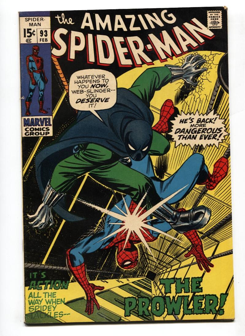 アメコミ Amazing spider man #79 Prowler 初登場-