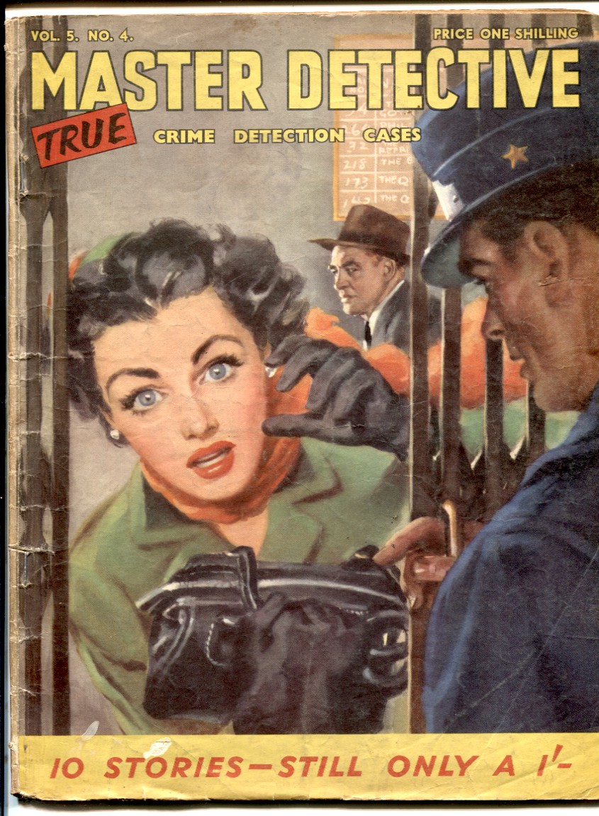 Master Detective Magazine Vol 5 #4 - British true crime.