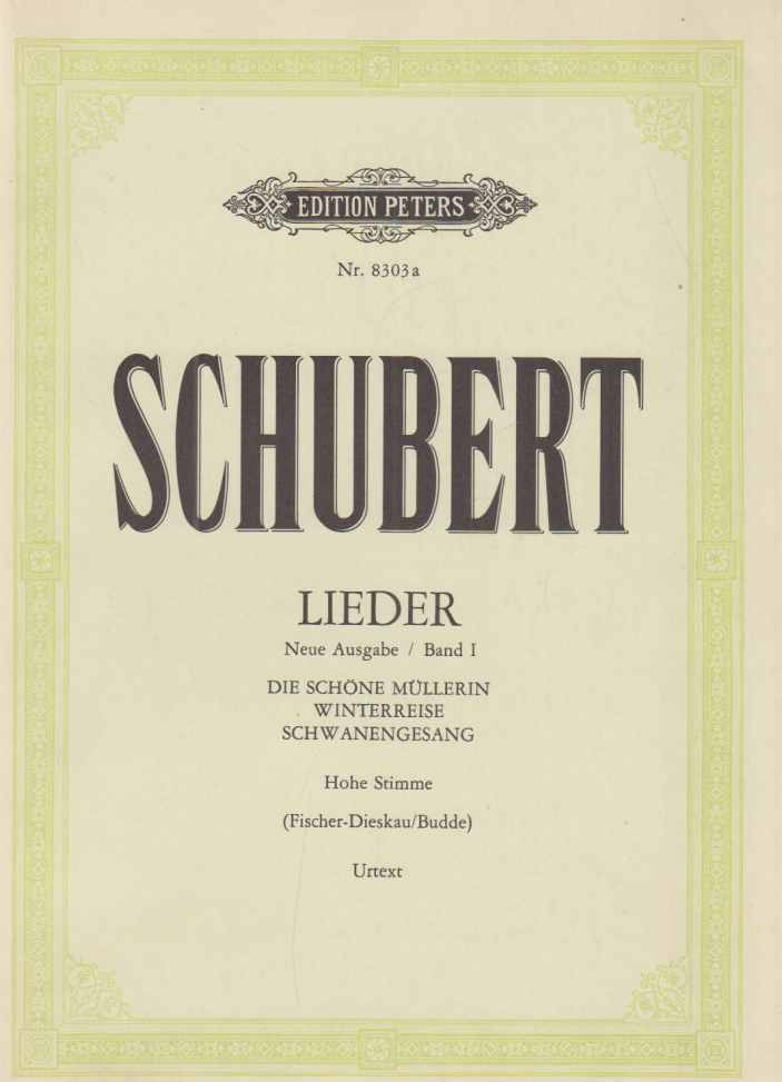 lieder band 1 von franz schubert ZVAB