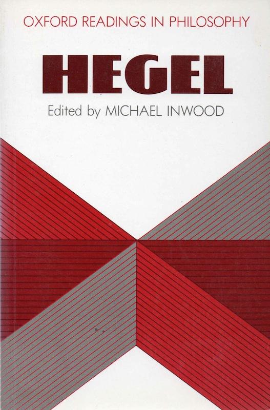 Hegel. - [Hegel, G.W.F.] Inwood, Michael (ed.).
