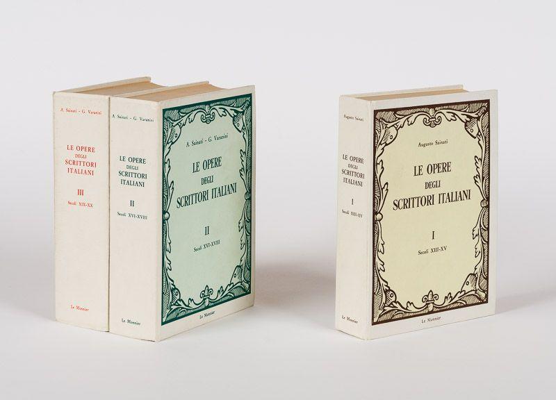 Scrittori Italiani Del '900 Più Importanti Le Opere degli Scrittori Italiani. Volume Primo: Secoli XIII - XV