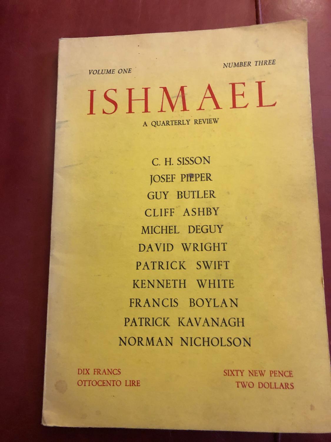 ishmael book review new york times