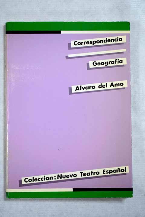 Correspondencia - Amo, Álvaro del