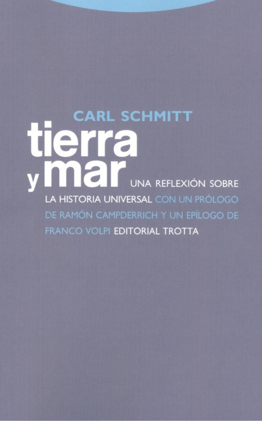 Tierra y mar - Schmith, Carl