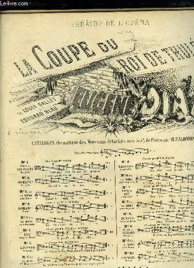 La coupe du roi de Thulé by DIaz Eugène: Sheet Music | Le-Livre