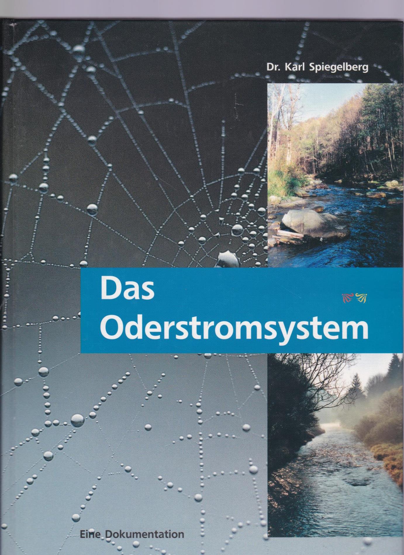 Das Oderstromsystem: Von der Quelle bis zum Haff. Eine europäische Kulturlandschaft mit wissenschaftlicher Akribie dokumentiert, - Spiegelberg, Karl