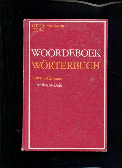 Woordeboek Afrikaans - Duits Wörterbuch Deutsch - Afrikaans