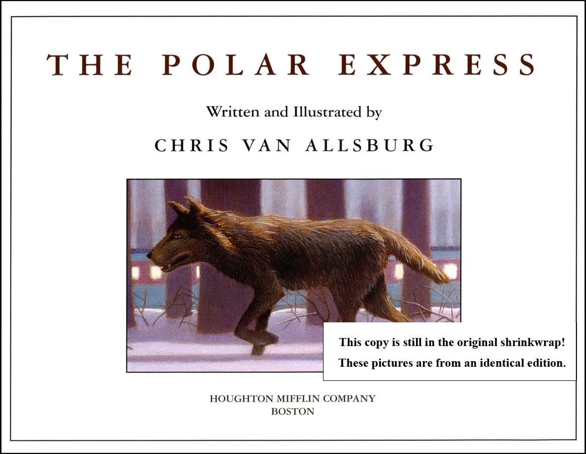 New　Liam　Express　Polar　The　Anniversary　Edition　30th　Chris:　Anniversary　Neeson　CD]　[30th　by　Allsburg,　with　Leather　Books　(2015)　Van　Signed　by　Author(s)　Parrish　Full　Edition.,