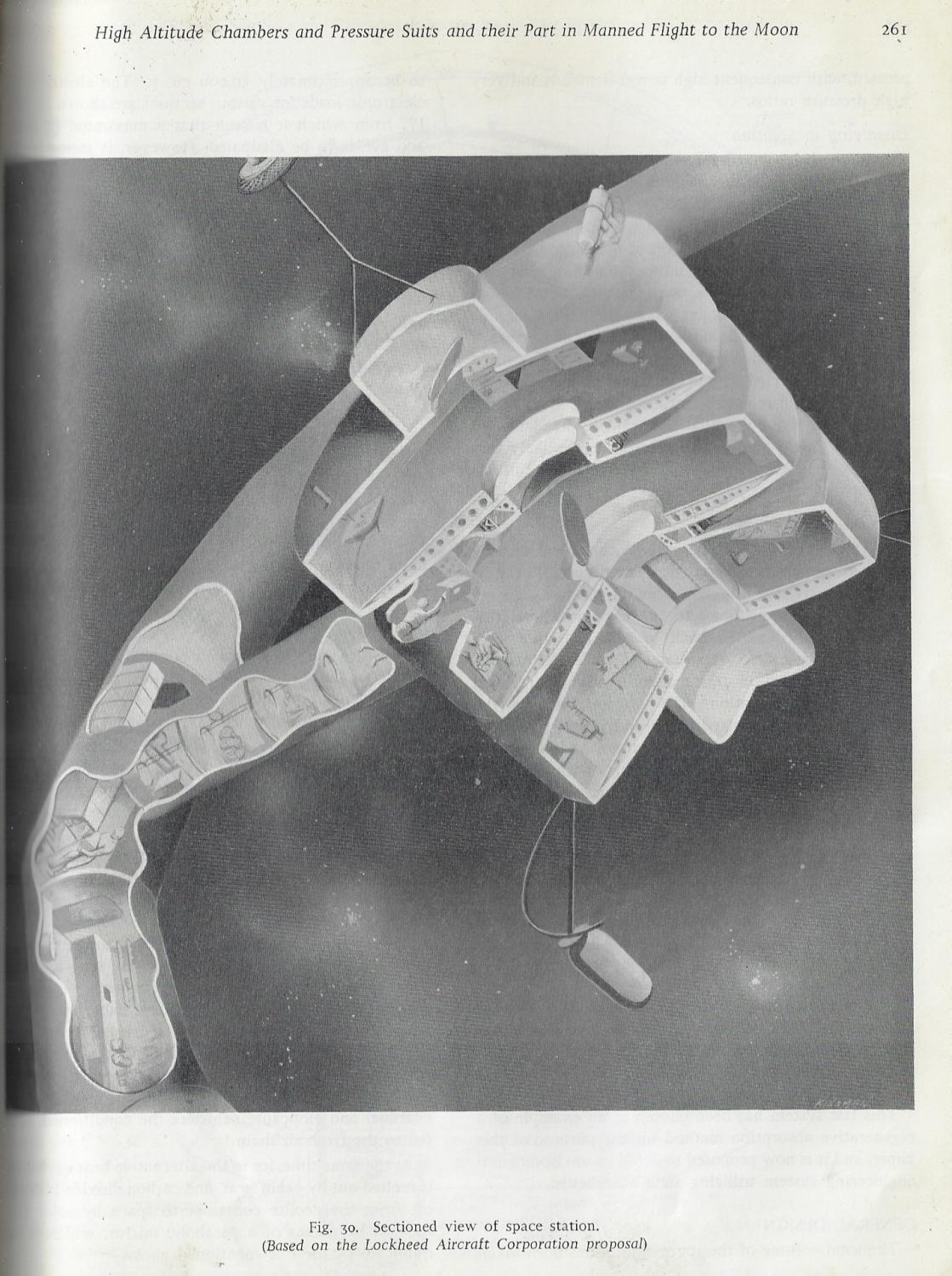 “High Altitude Chambers and Pressure Suits and their Part in Manned Flight to the Moon”, in Journal of the British Interplanetary Society E.W. Still