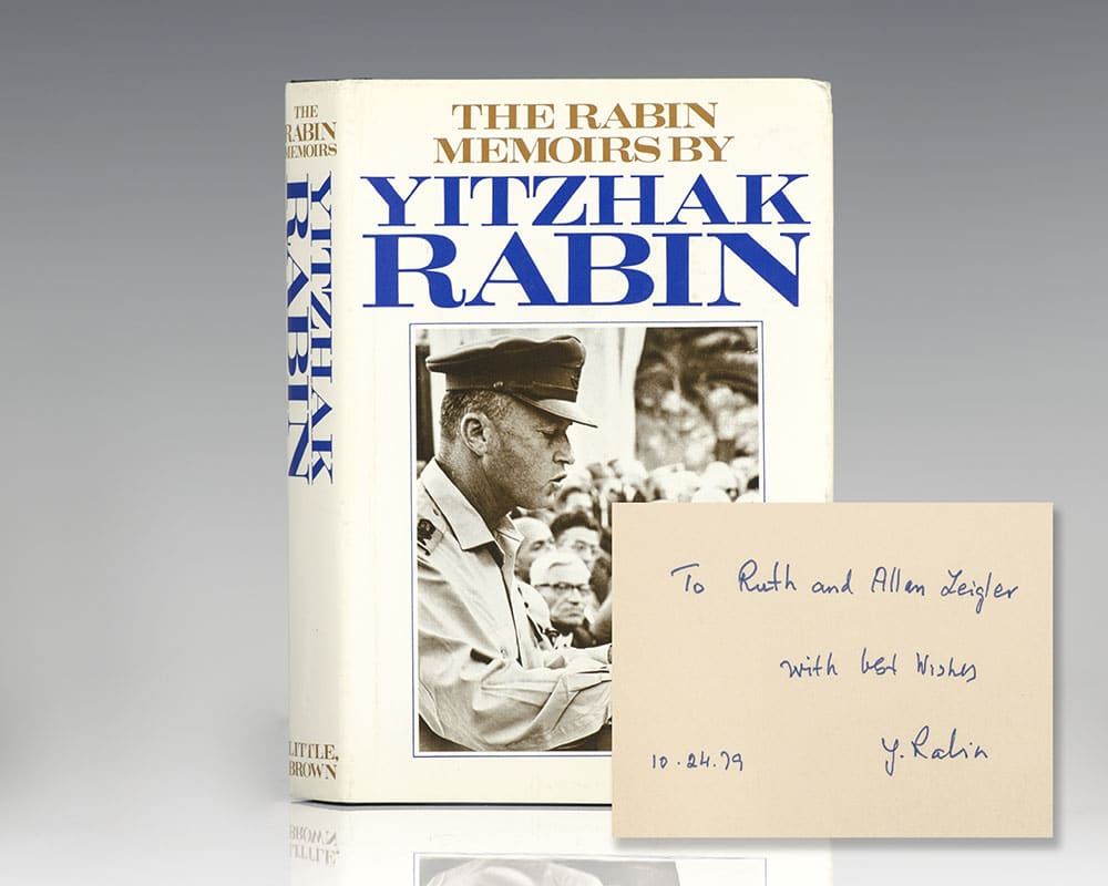 The Rabin Memoirs. - Rabin, Yitzhak