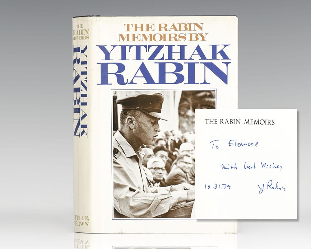 The Rabin Memoirs. - Rabin, Yitzhak