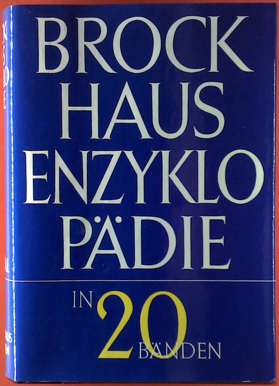 Brockhaus Enzyklopädie in zwanzig Bänden. Siebzehnte völlig neubearbeitete Auflage. Band 19. TRIF - WAL - Brockhaus