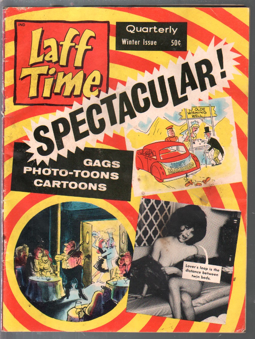 Laff Time-Winter 1966-Bob Powell-comic strips-cartoons-gags-jokes-VG ...
