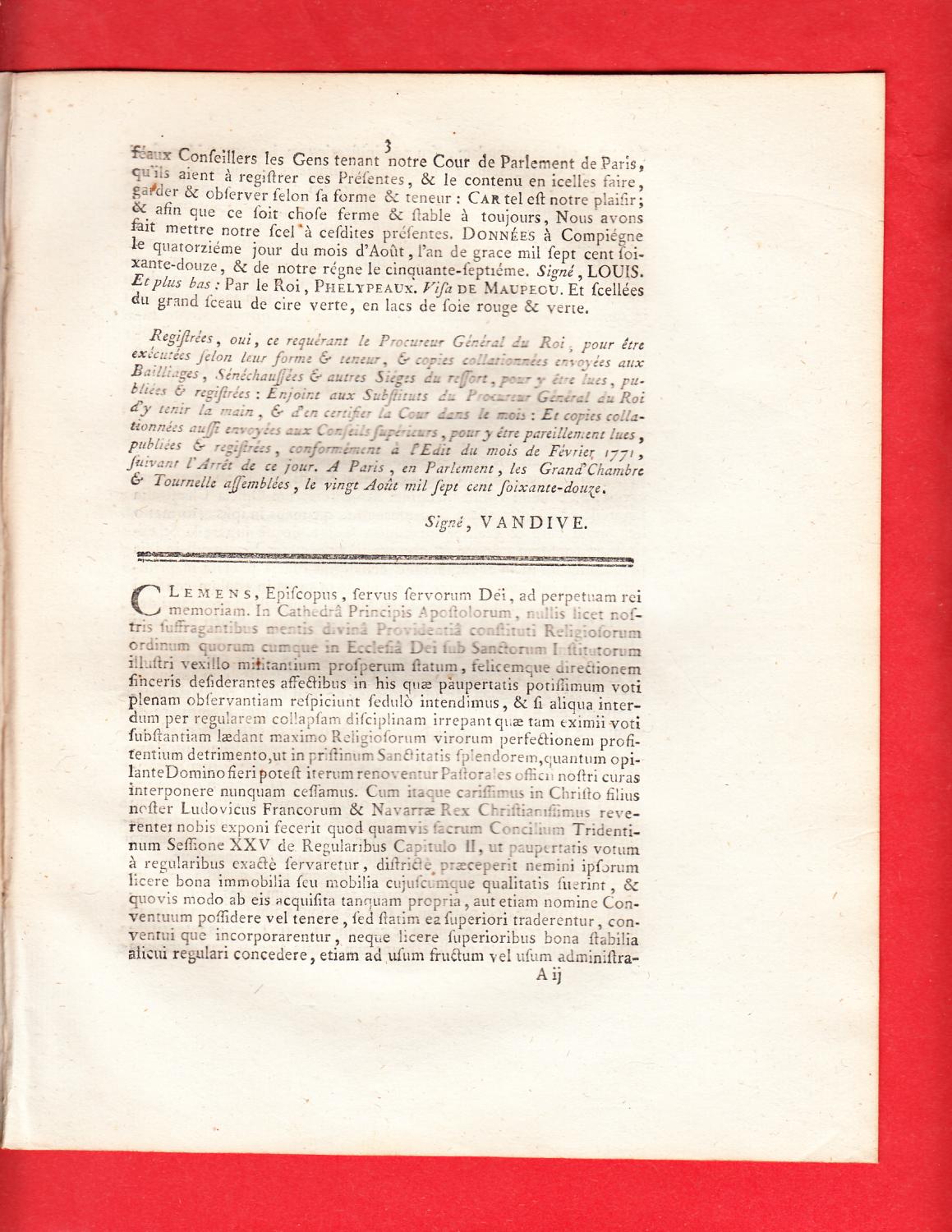 24 janvier 1789 lettre du roi