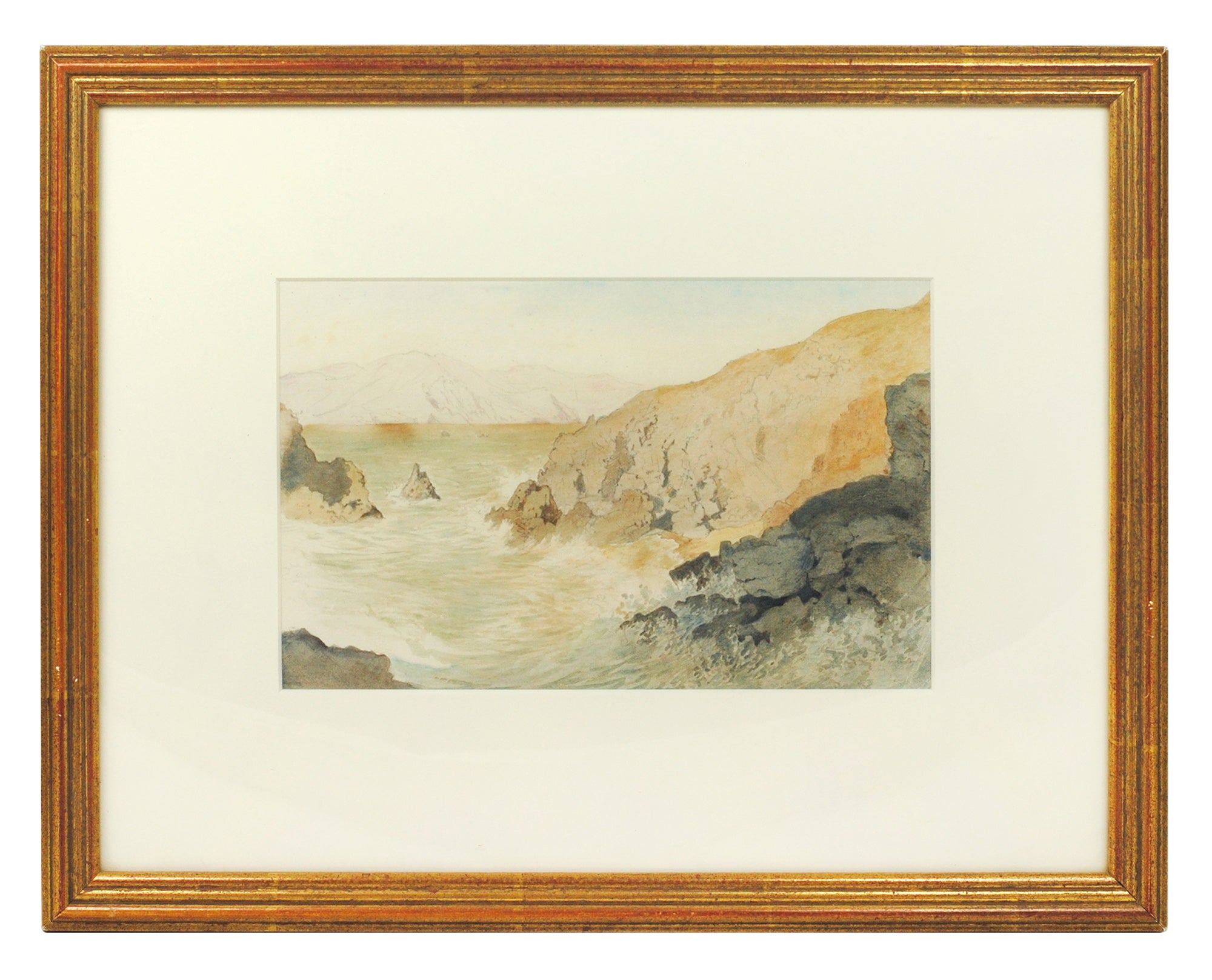 Baker Beach, entrance to the Golden Gate. Burgess, George H. [ ]
