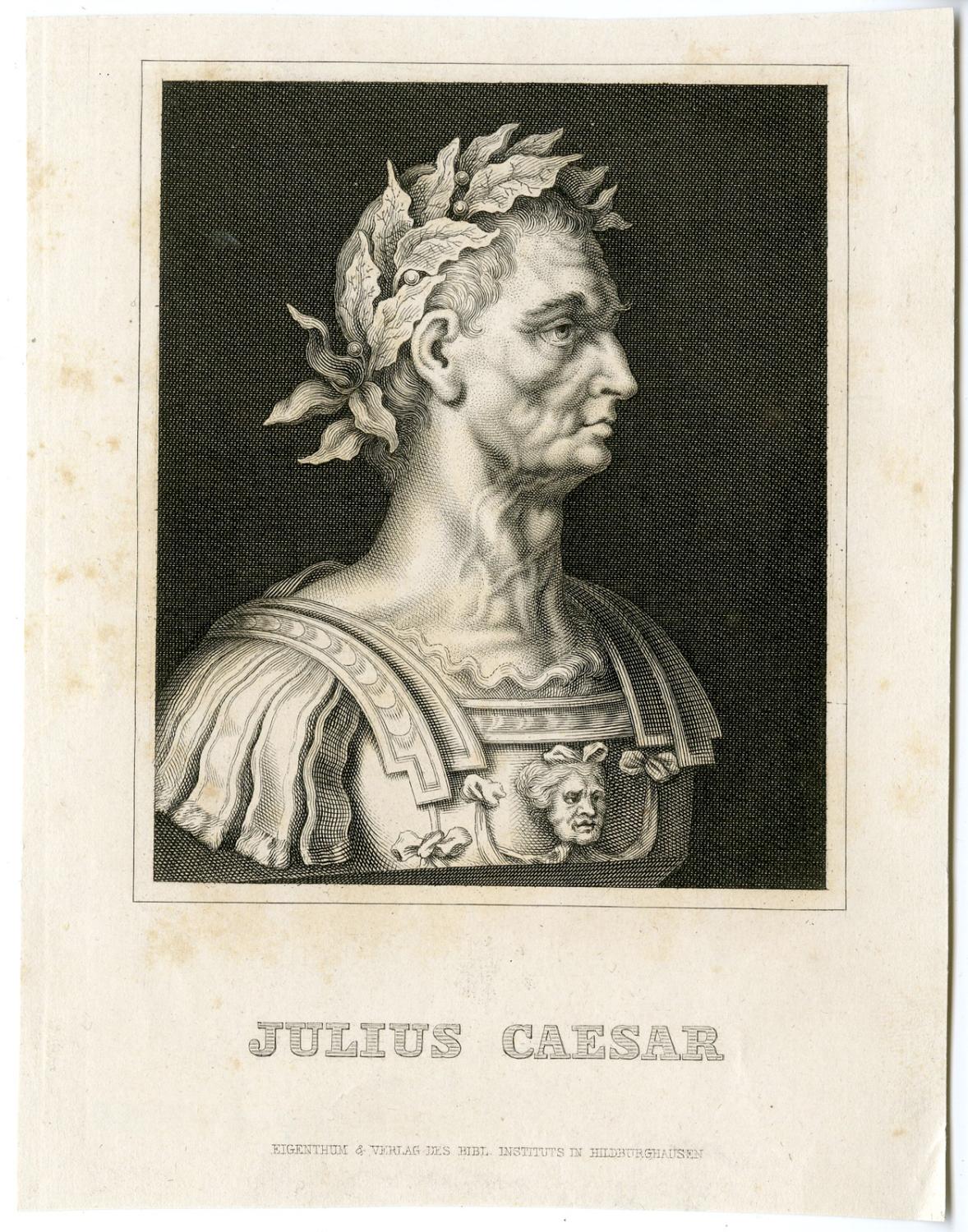 Caear Julius Caesar Portrait Imperator C. Julius Caesar Kunstwerke