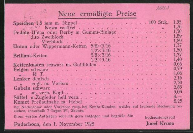 kruse paderborn fahrrad