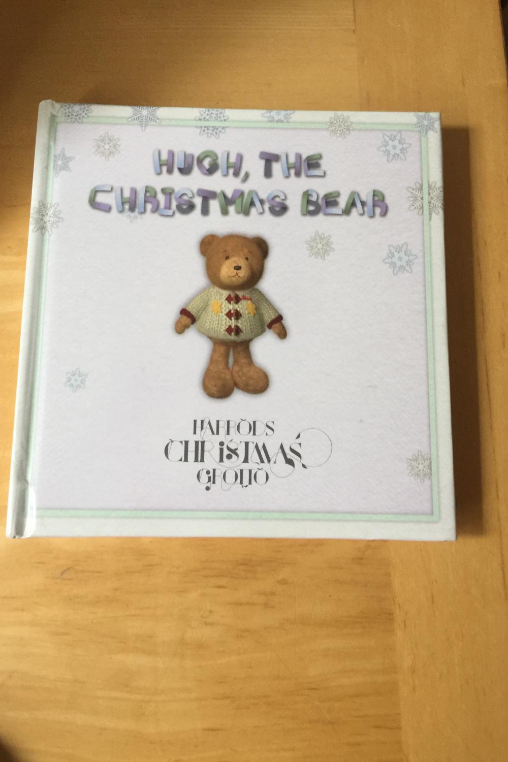Hugh The Christmas Bear by Harrods Christmas Grotto N K Burchill Rana