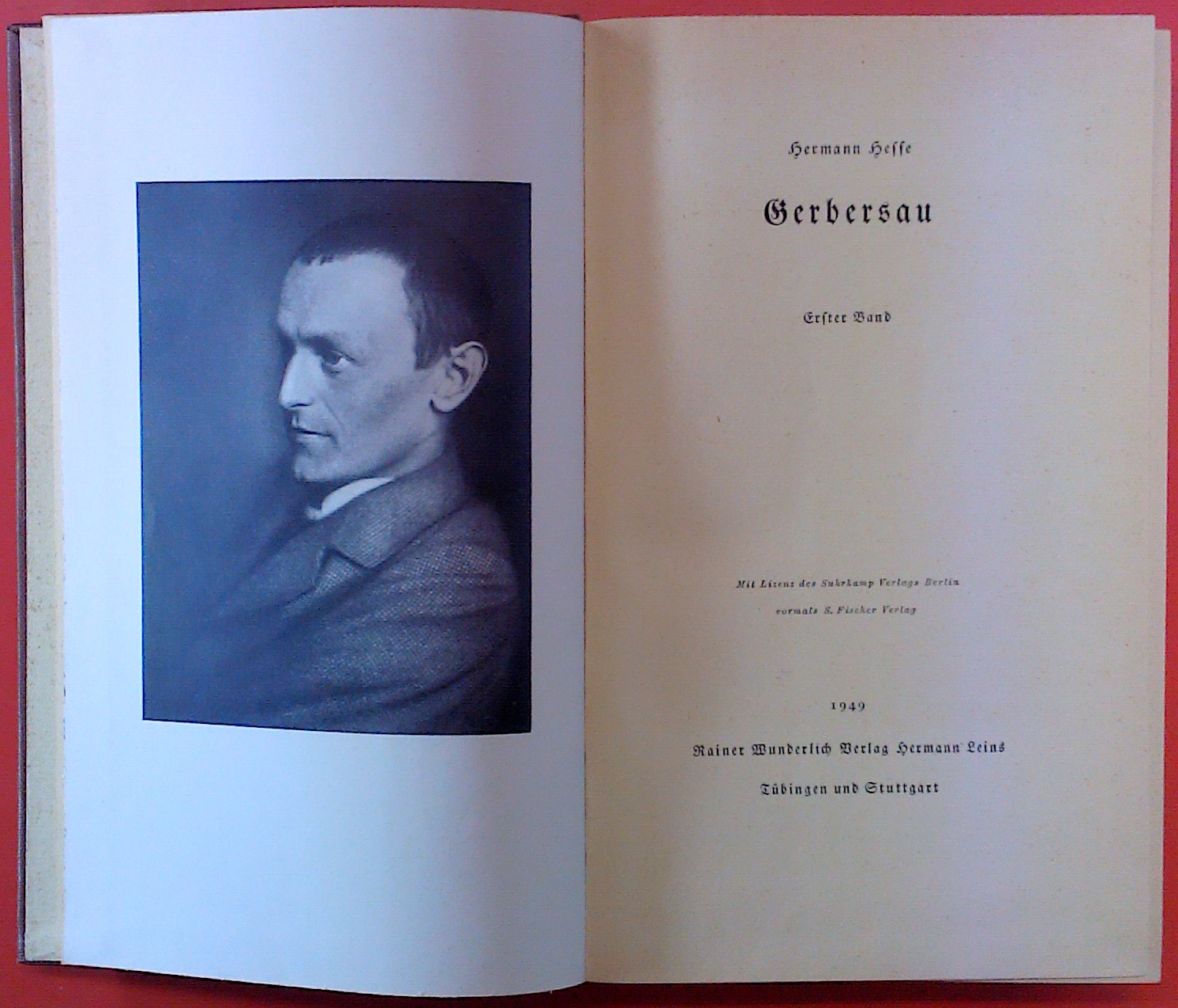 Gerbersau. von HESSE, HERMANN: good | biblion2