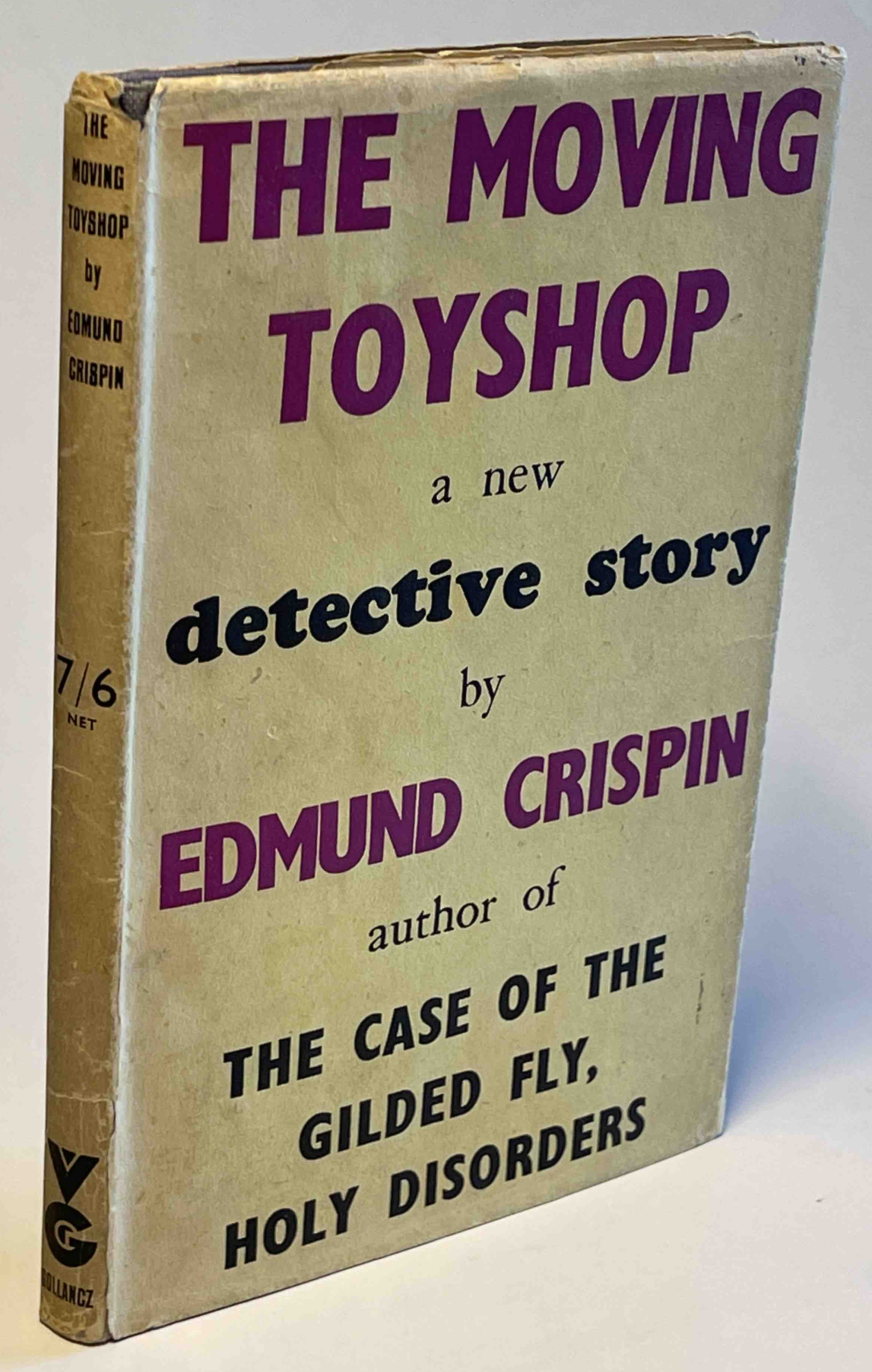 THE MOVING TOYSHOP: A Detective Story. - Crispin, Edmund.(pseudonym of Bruce Montgomery.)