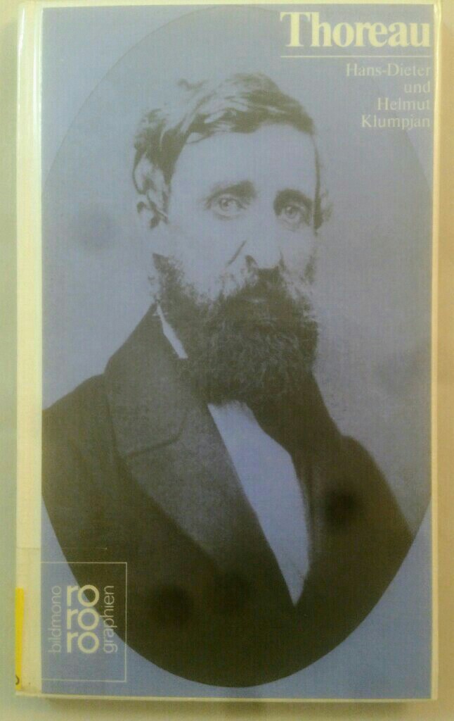 Henry D. Thoreau. Monographie. - Klumpjan, Hans-Dieter