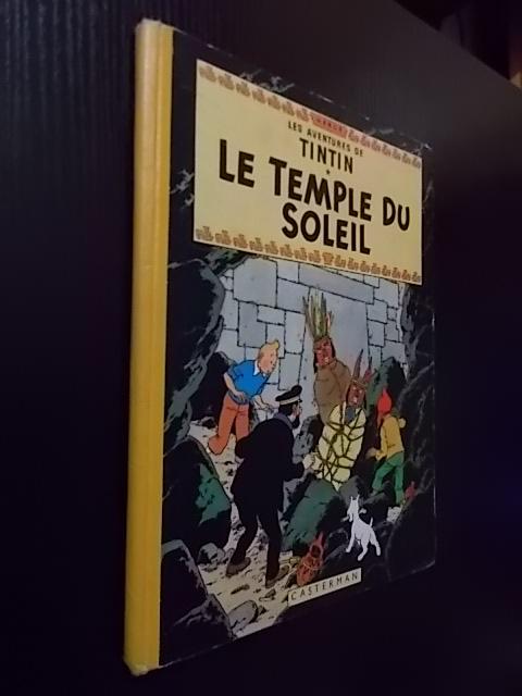 LES AVENTURES DE TINTIN:LE TEMPLE DU SOLEIL - HERGE