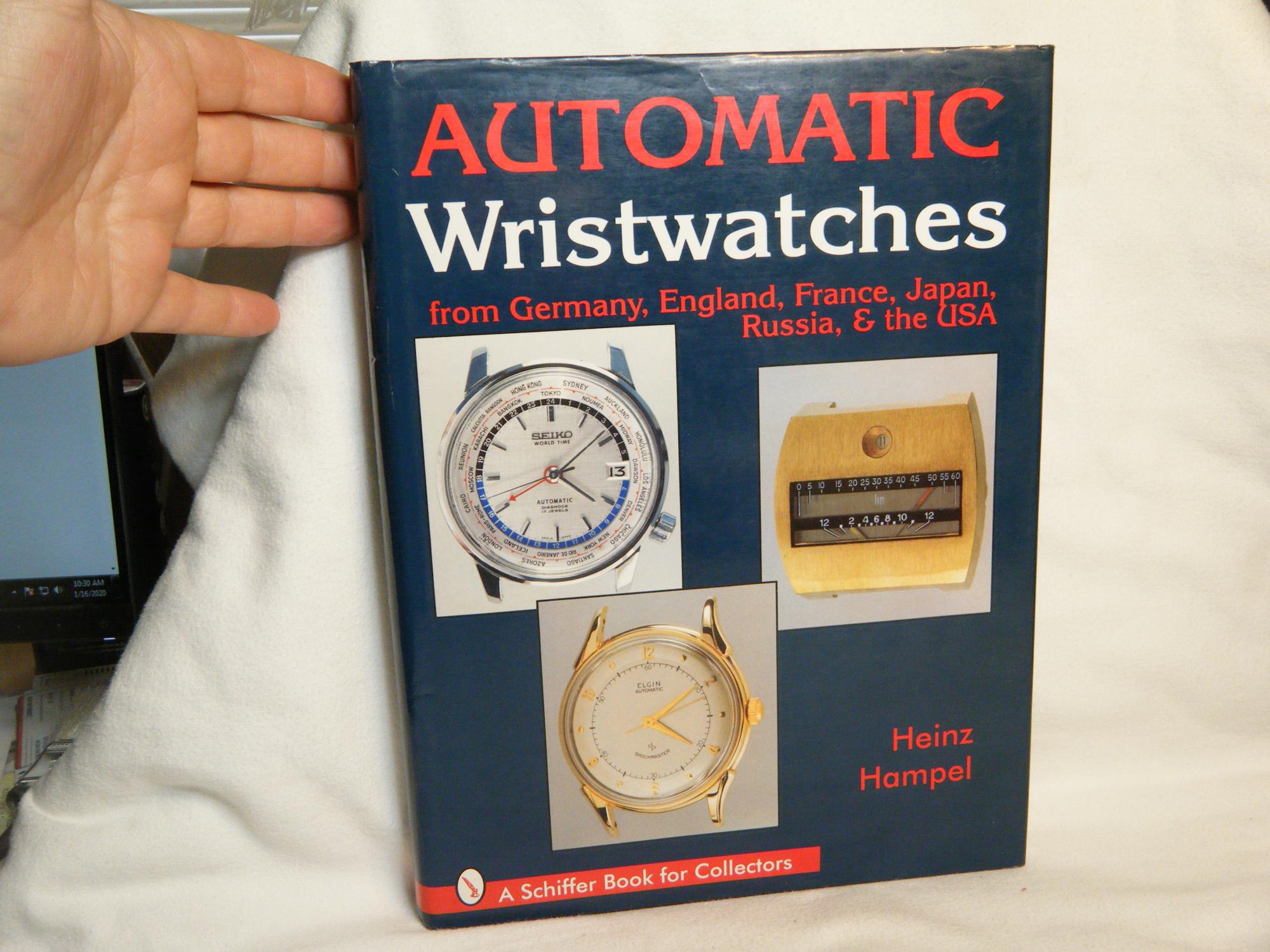 Automatic Wristwatches From Germany, England, France, Japan, Russia and the USA - Hampel, Heinz