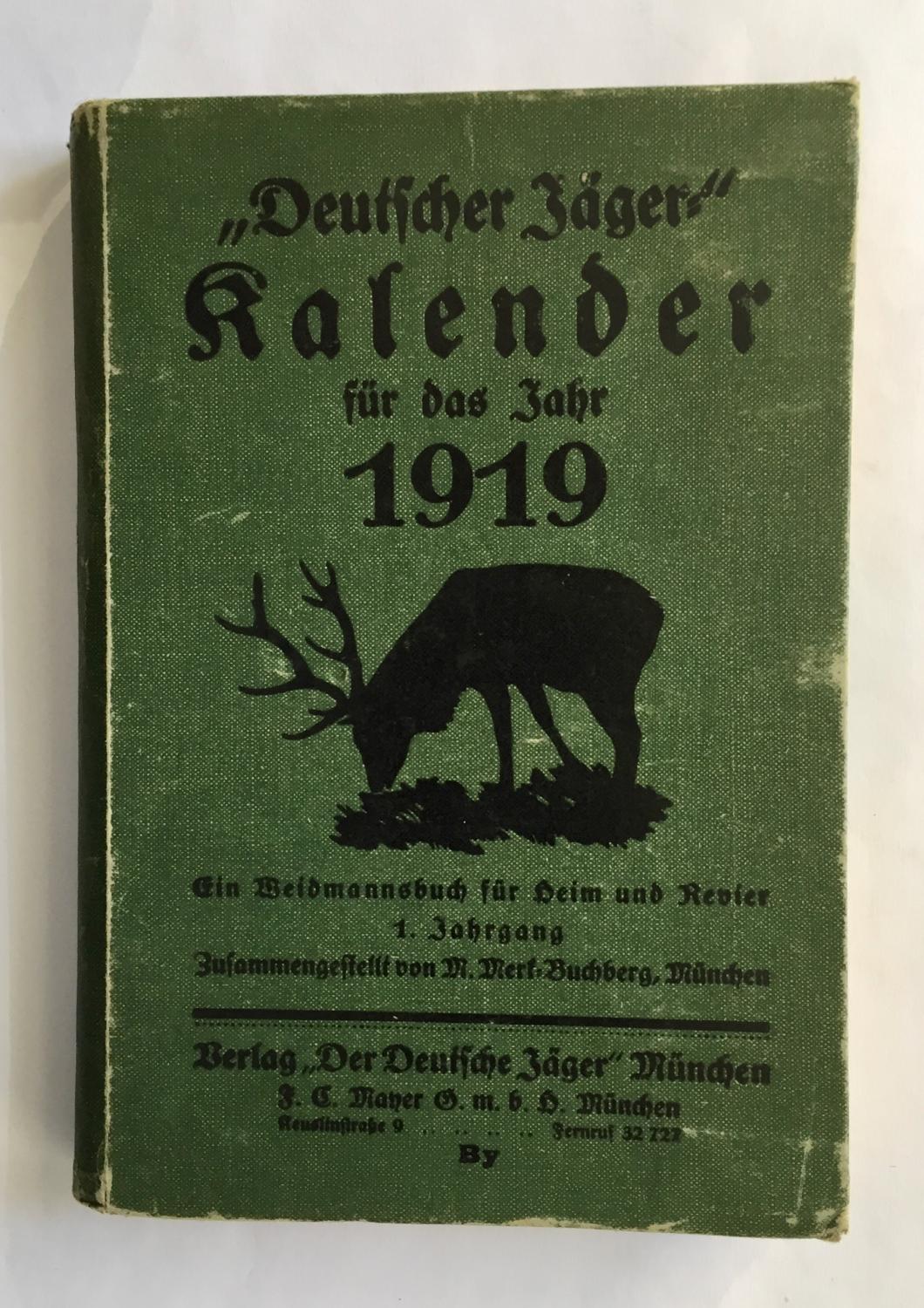 deutscher kalender 1919 - ZVAB