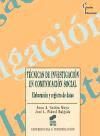 TÃ cnicas de investigaciÃ n en comunicaciÃ n social - José L. Piñuel Raigada; Juan Antonio Gaitán Moya