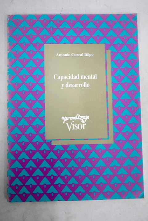 Capacidad mental y desarrollo - Corral Íñigo, Antonio