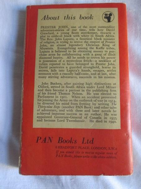 Prester John by Buchan, John: Very Good Soft cover (1950) 1st Edition