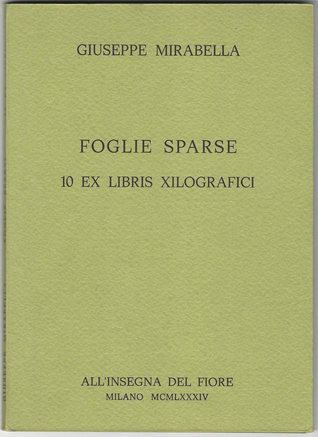 Abebooks Foglie sparse. 10 ex libris xilografici