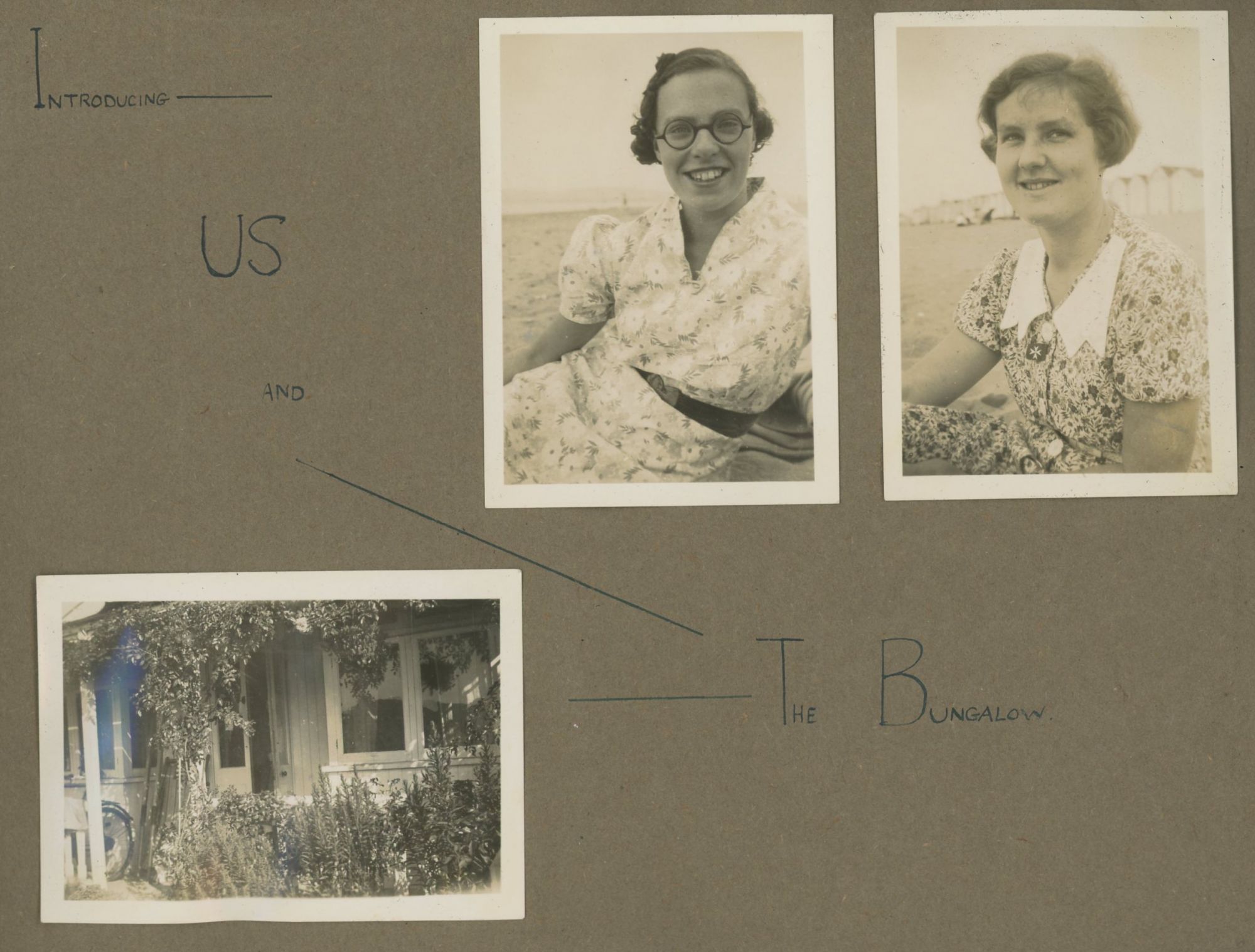 GIRLS TRIP - FUN WITH BOYS ON THE BEACH, EXMOUTH, ENGLAND, 1937 PHOTO ALBUM [ ] [Hardcover]
