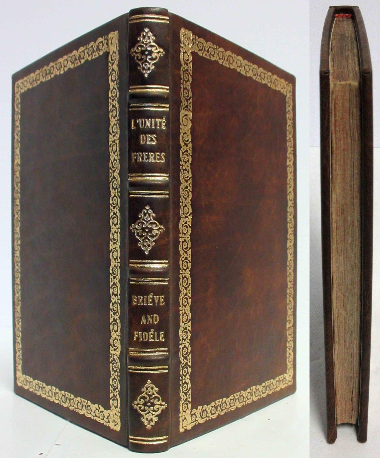 BRIÈVE & FIDÈLE EXPOSITION DE L'ORIGINE, DE LA DOCTRINE, DES ...