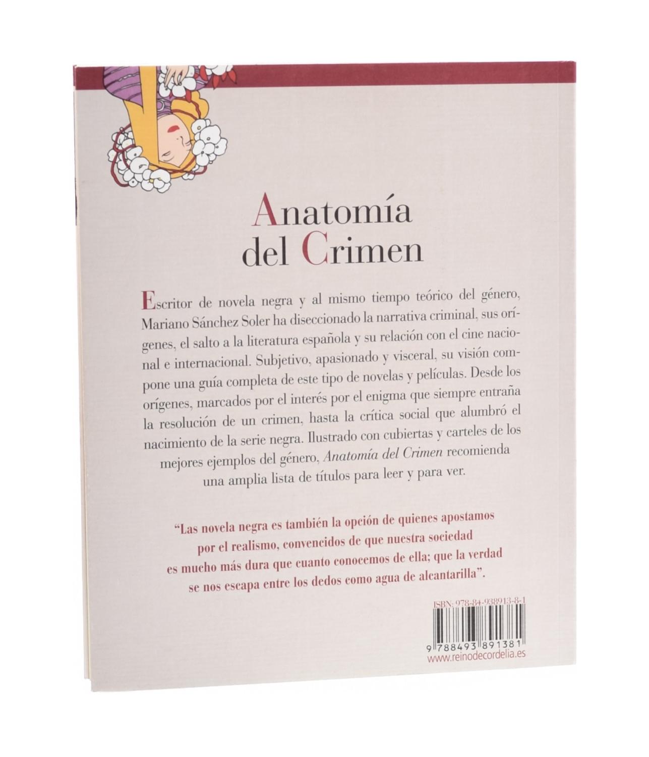 ANATOMÍA DEL CRIMEN. GUÍA DE LA NOVELA Y EL CINE NEGROS by SÁNCHEZ ...