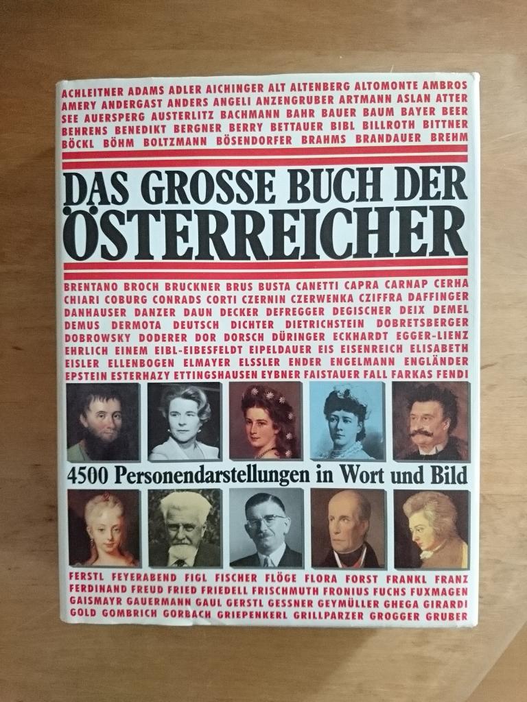 Das große Buch der Österreicher - 4500 Personendarstellungen in Wort und Bild - Kleindel, Walter